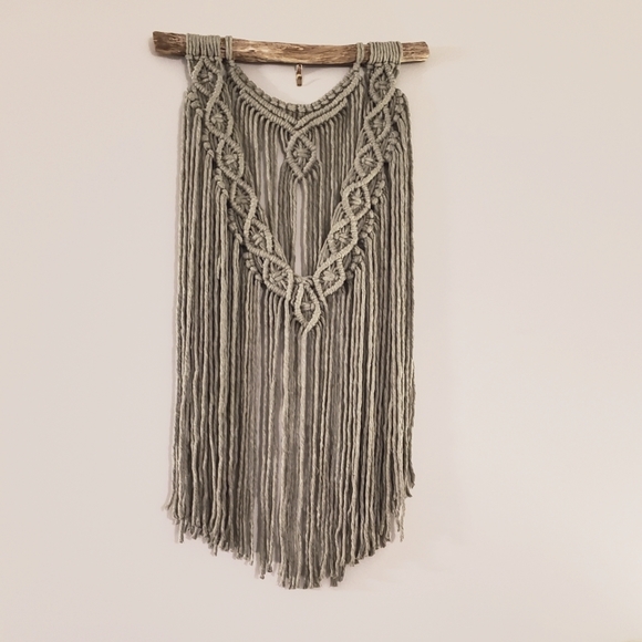 Brand New Handmade Macrame Wall Hanging - Sage Green - Picture 1 of 1